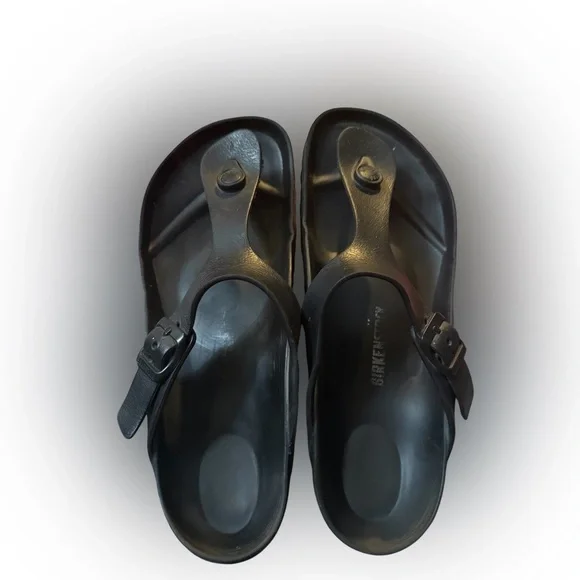 Birkenstock Gizeh EVA Sandals Black Size 40 (W9 / M7) - Picture 3 of 8